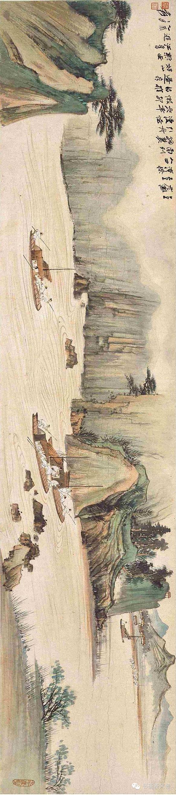 张大千最美的100幅,张大千最美的巨幅山水大荟萃