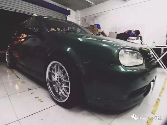 广州牌高尔夫mk4二手车,爆改的老款高尔夫mk4