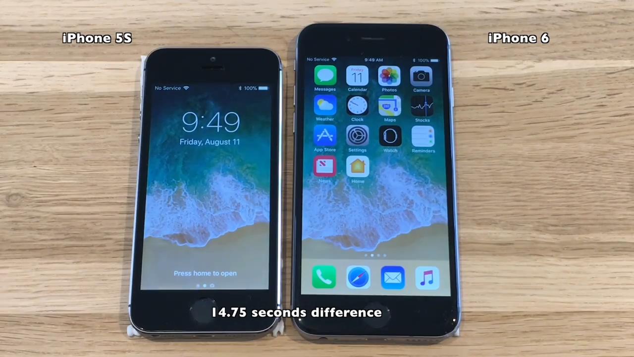 iphone5s怎么更新ios11,iphone5s和6s
