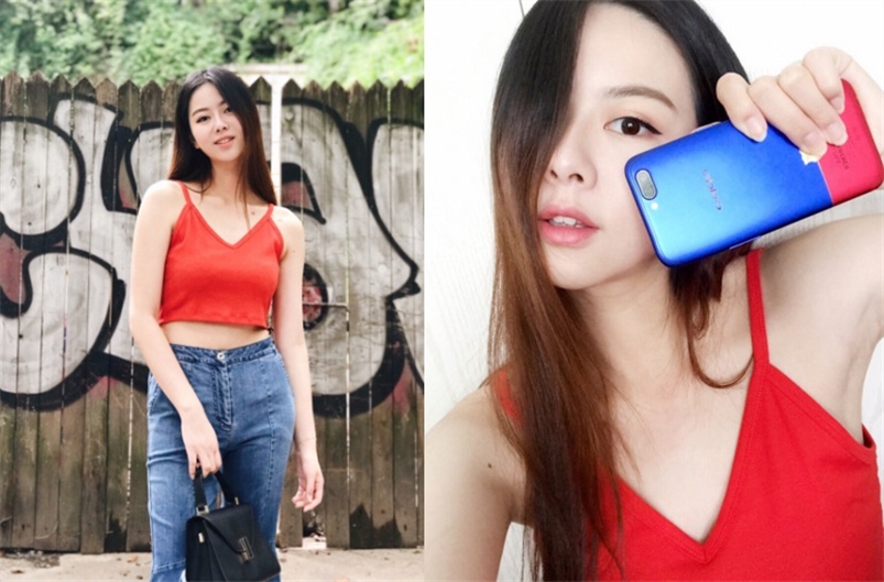 红蓝撞色打造最潮单品,红蓝撞色款