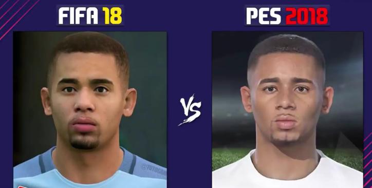 pes2018对战,实况足球2018和fifa18