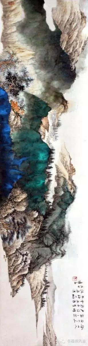 张大千最美的100幅,张大千最美的巨幅山水大荟萃