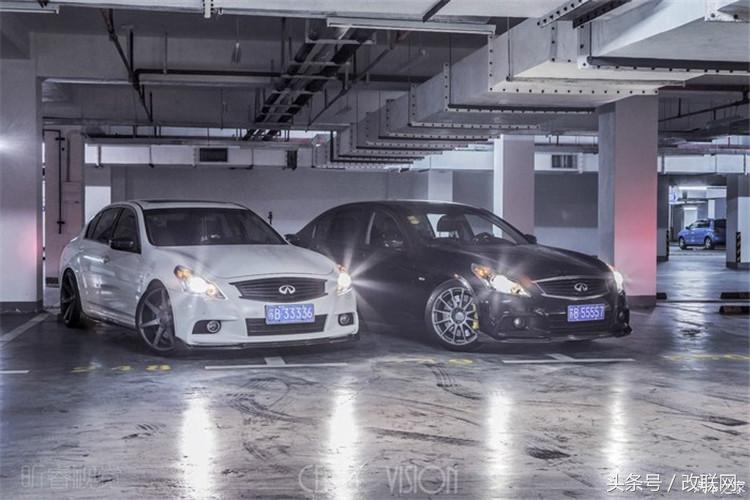 英菲尼迪g37改装外观图片,英菲尼迪g37两门改装中网