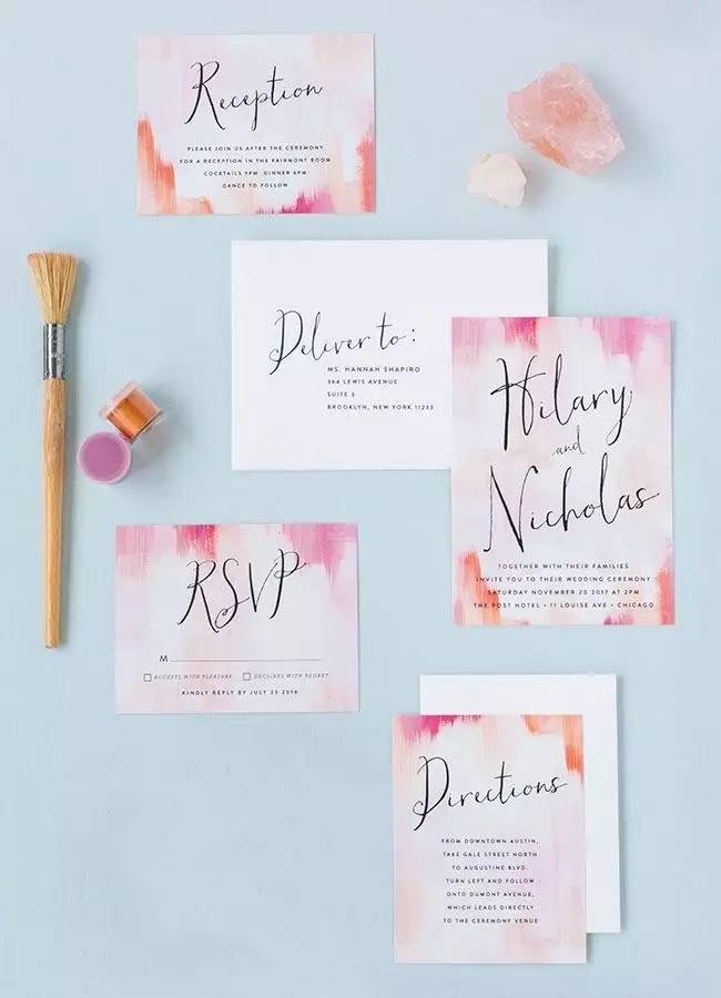 最具创意的婚礼邀请函,那些惊艳你的婚礼请柬