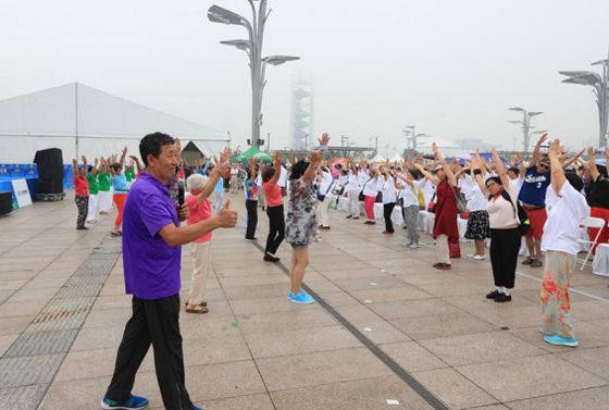全民健身成果展演,全民健身广场舞比赛圆满成功