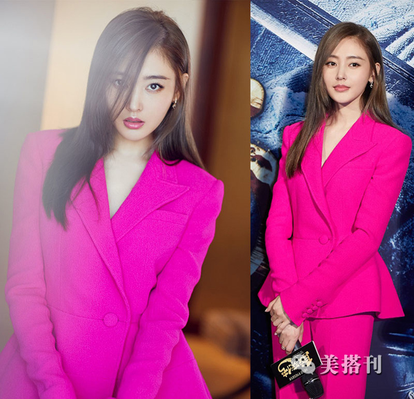 浅玫红适合暗黄肤色吗,玫红显白还是显黑