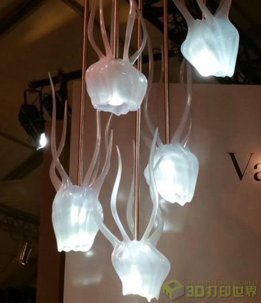 3D打印水母灯惊艳迪拜设计界