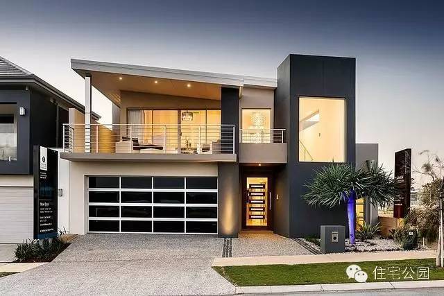 七款农村自建别墅风格,宅基地10x10两层简约别墅