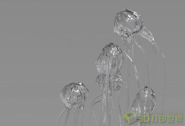3D打印水母灯惊艳迪拜设计界