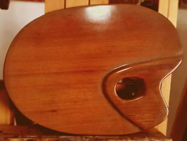 调色板绘画,调色板颜料画笔