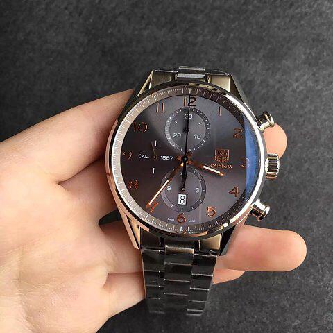 速度与激情杰森斯坦森手表,泰格豪雅卡莱拉1860机械表