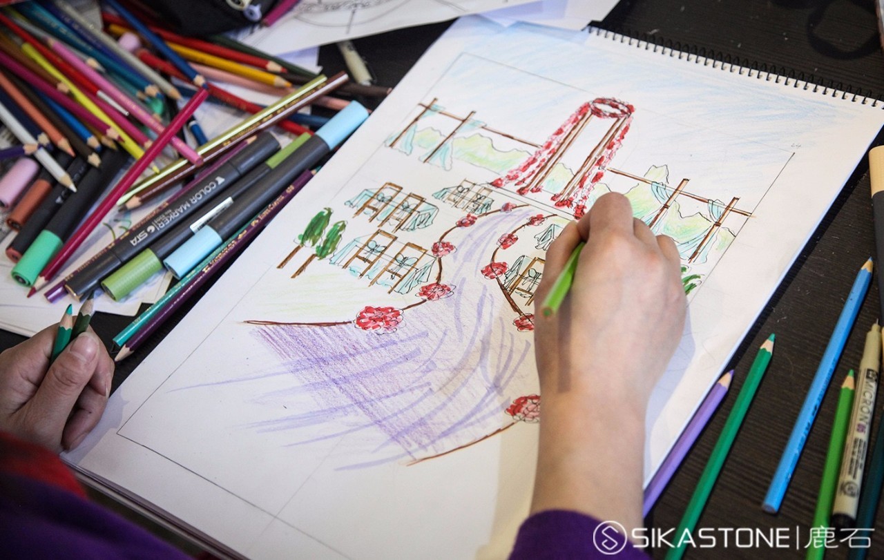 手绘挑大梁，此事要躬行——1603花艺手绘班毕业有感