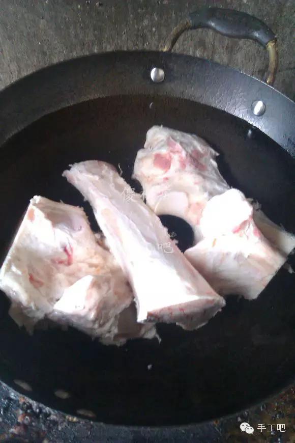 手工制作哥斯拉骨头,骨头道具手工制作