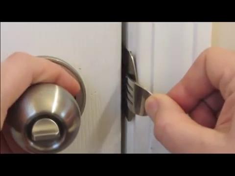 老式防盗锁安装技巧,自制防盗锁安装图解