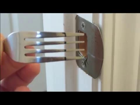 老式防盗锁安装技巧,自制防盗锁安装图解