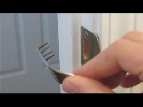 老式防盗锁安装技巧,自制防盗锁安装图解