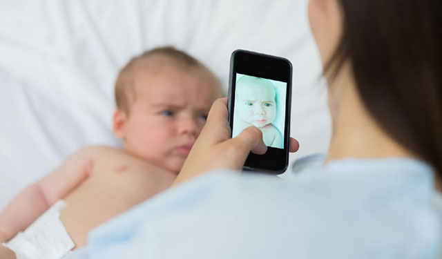 朋友圈偶尔晒娃好吗,晒娃有风险