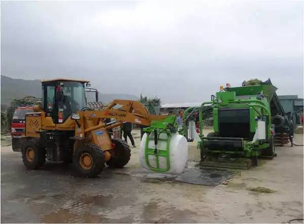 世达尔打捆包膜机,世达尔青贮打捆包膜一体机