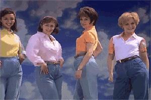 MomJeans不容错失的高腰牛仔裤