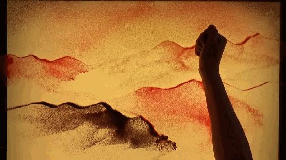 沙画原理,沙画怎么形成的