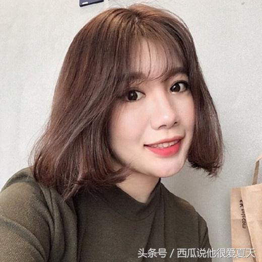 脸圆的女生适合什么发型换上这7款准修颜瘦脸