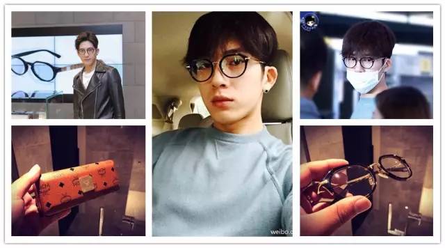 一日一物分享,井柏然同款黑框眼镜