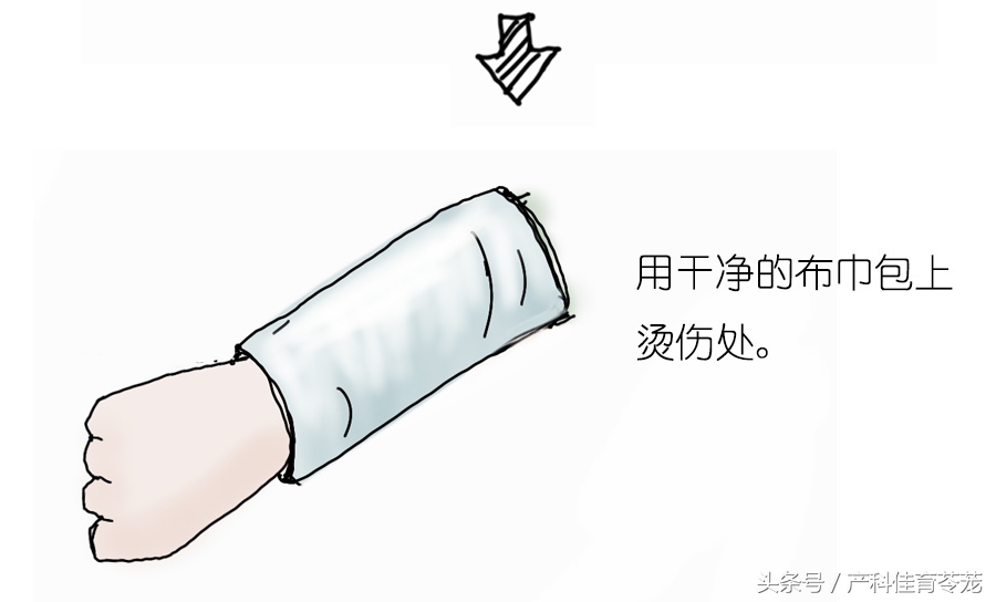 宝宝烫伤的家庭正确处理流程