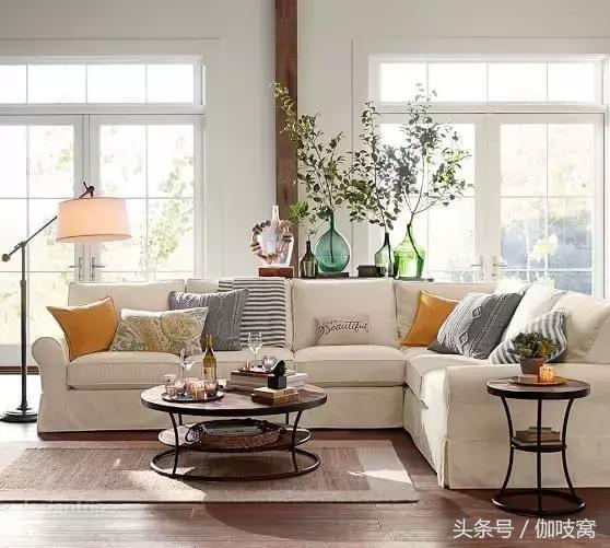 美式风格家居，比邻乡村的色调