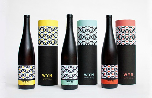 简单的红酒包装设计,国外创意红酒包装设计