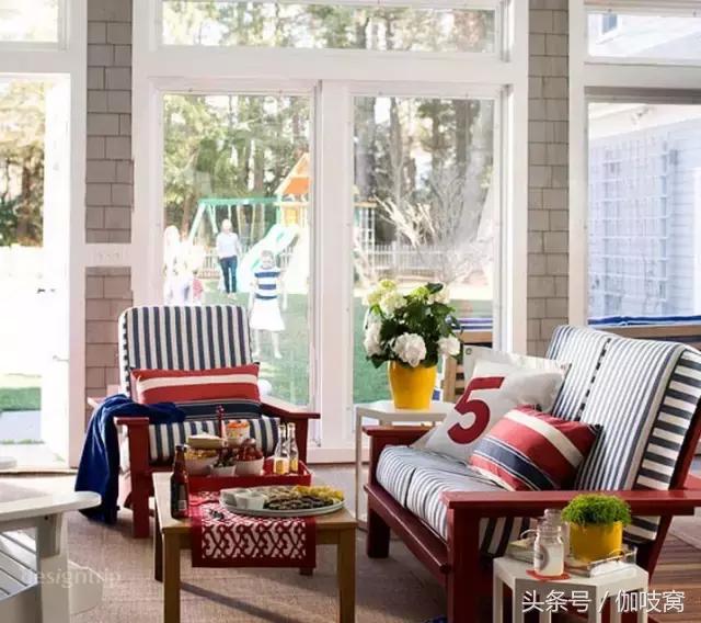 美式风格家居，比邻乡村的色调