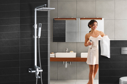 花洒曲角安装技巧,恒温花洒安装教程