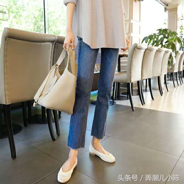 今年超火的阔腿裤穿搭显高,阔腿裤穿出长腿