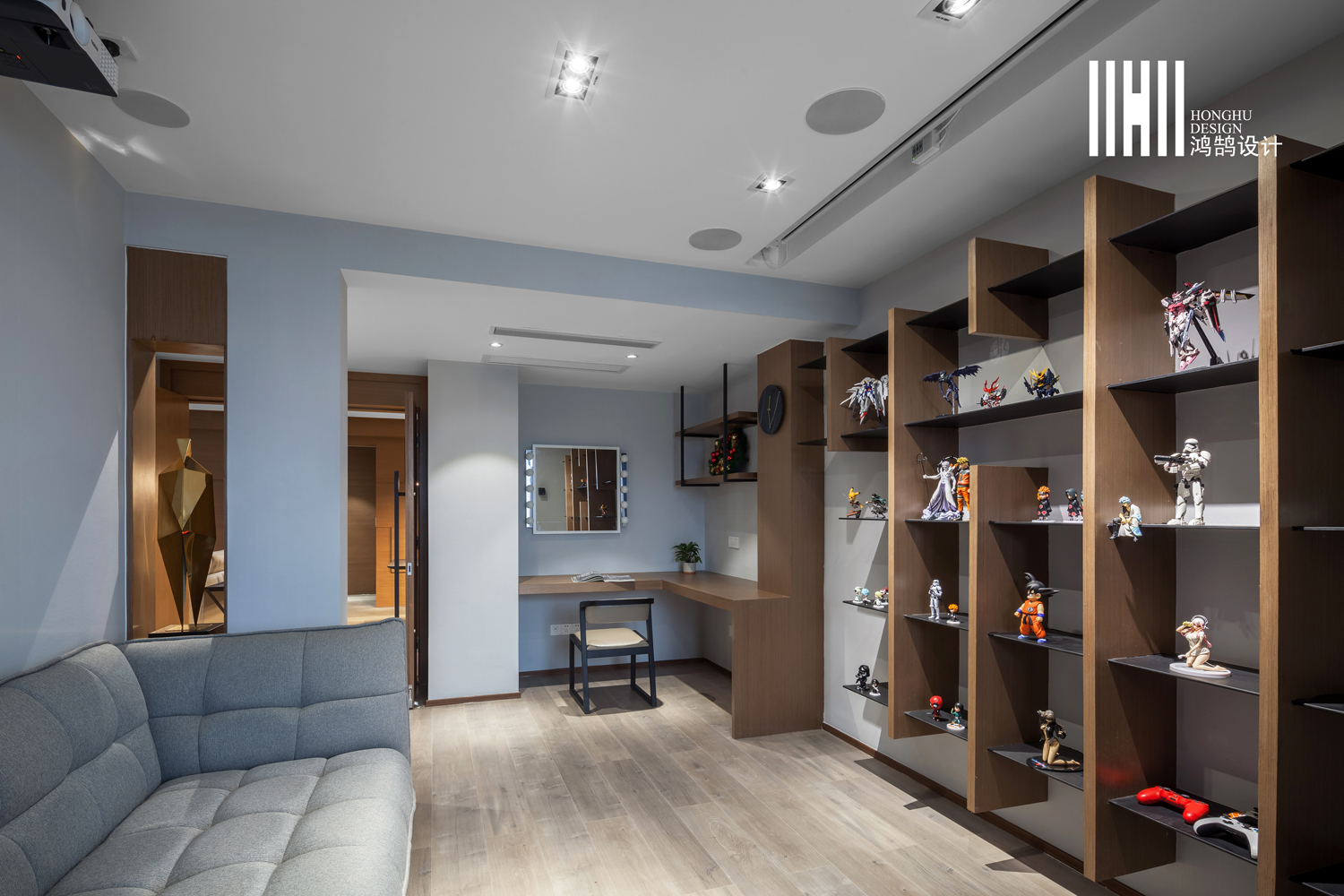 芜湖装修公司鸿鹄设计：这个家和贺函家找的是同一个设计师吧！