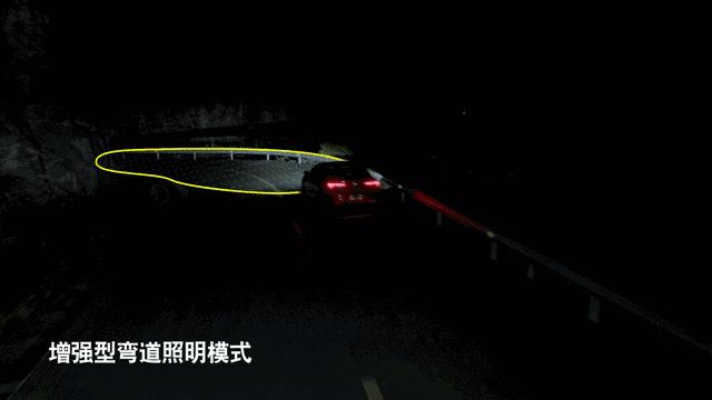 君威矩阵式大灯夜晚启动效果,新款君威大灯多少钱