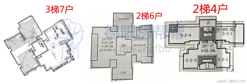 2梯4户小区平面图,2梯4户最好的户型样板视频