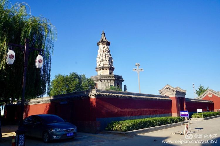 一花一叶总关情，一辆单车游古城，美哉正定！