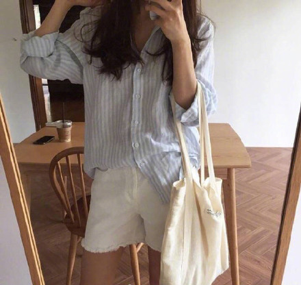 简约又高级的早秋衬衫穿搭,搭配技巧一款衬衫的多种时髦穿法