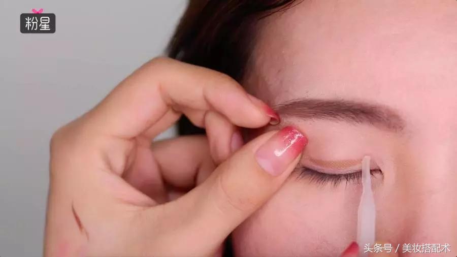 细长双眼皮贴小内双教程,最全双眼皮贴教程