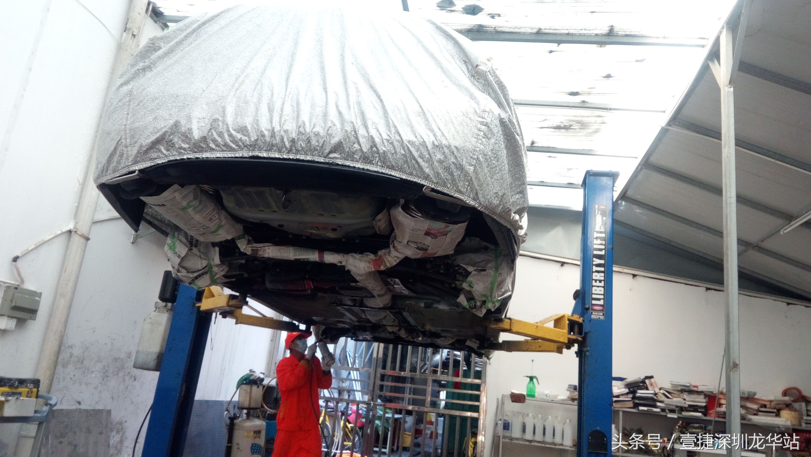 9代雅阁底盘装甲作业,本田雅阁新型底盘装甲