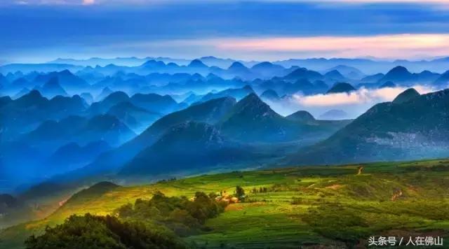 佛山西站出发动车直达！九月的普者黑，美成一幅脱俗的3D田园画~