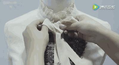 图解漂亮蝴蝶结扎法,蝴蝶结扎法教程慢动作