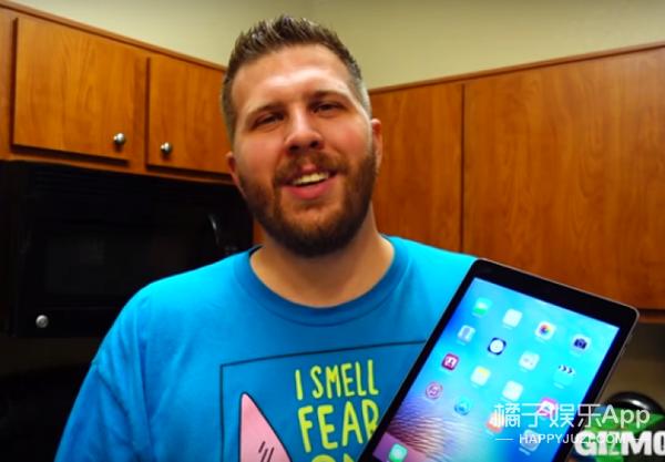 他把iPad放进烤箱：你猜苹果能禁得住“烤”验么？
