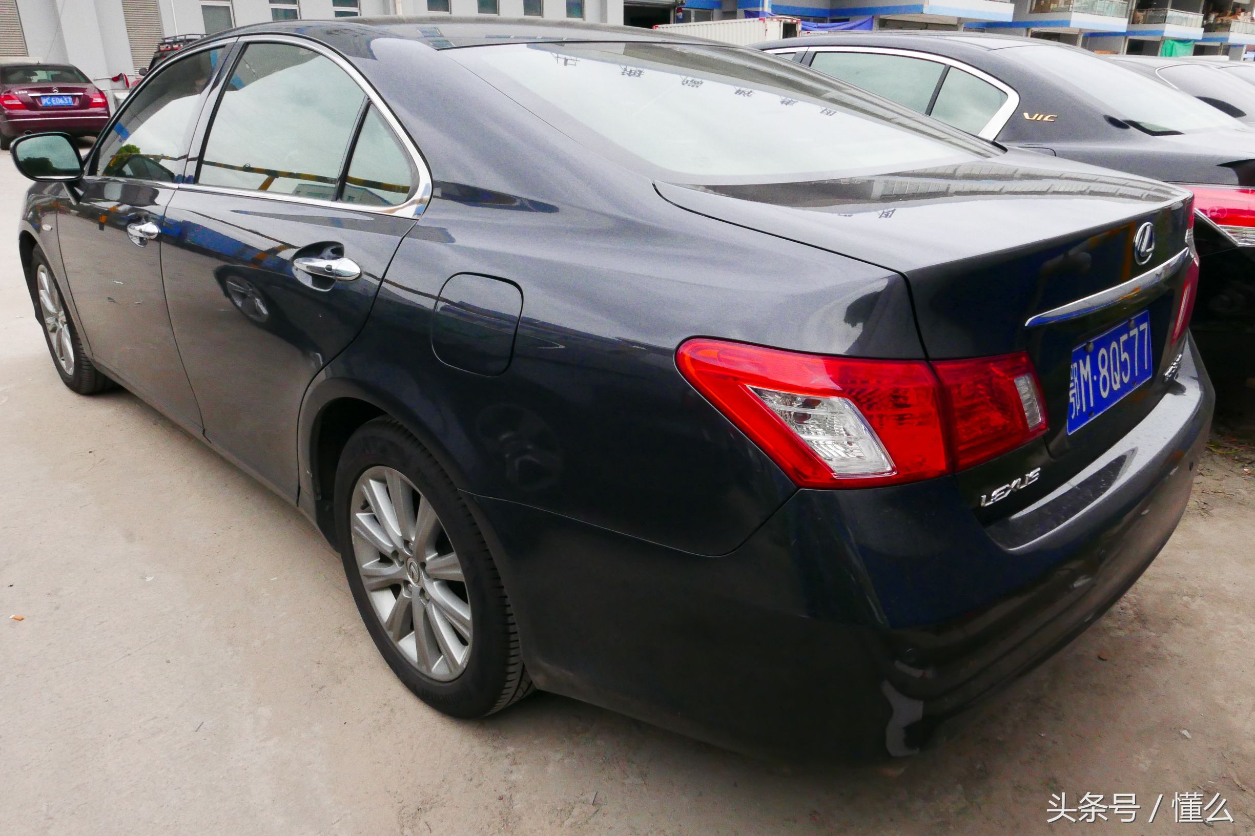 雷克萨斯es350平行进口讲解,雷克萨斯es350用原厂件翻新