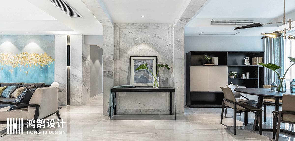 芜湖三室一厨一卫装修,鸿鹄装修效果图