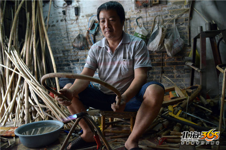 正宗手工编织藤椅,真藤编织藤椅教程