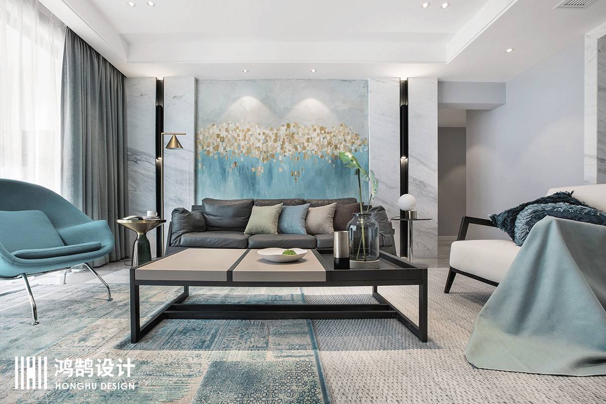 芜湖三室一厨一卫装修,鸿鹄装修效果图