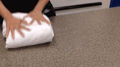 床单被罩四件套整理收纳技巧,如何整理床单被罩节省空间