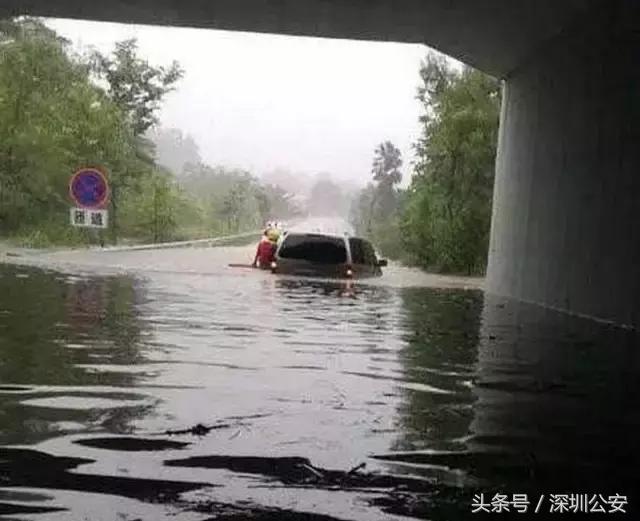车被淹防火涉水解救被困者,车辆水淹逃生处置