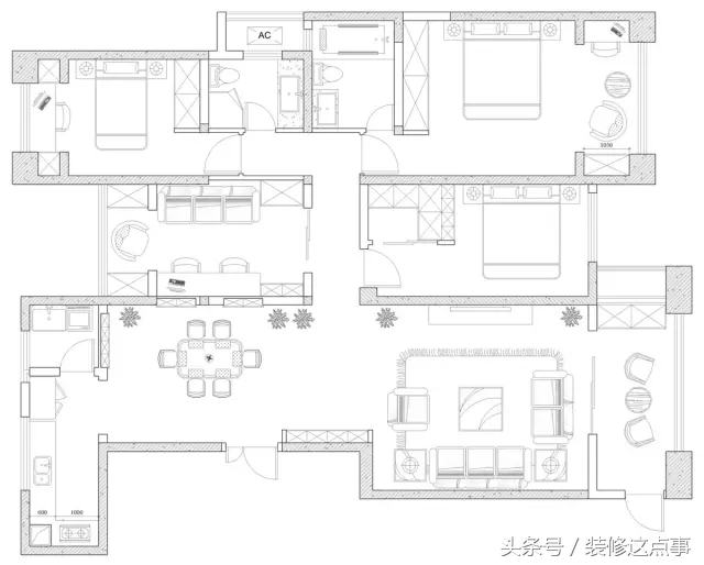 钓鱼台壹号装修风格,钓鱼台2期103平方装修