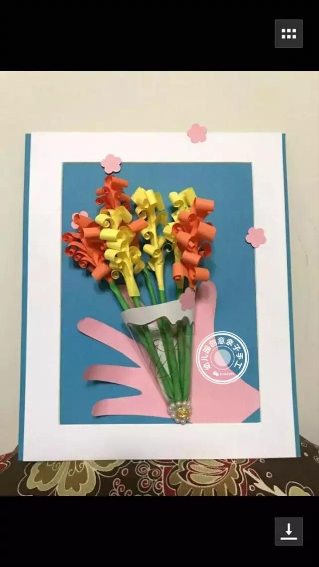 幼儿园孩子手工教师节礼物最简单,教师节幼儿园亲子手工做法